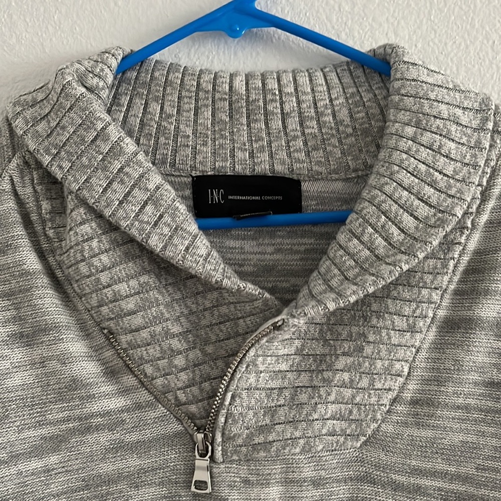 Inc Shawl Collared Pullover Sweater - image 2